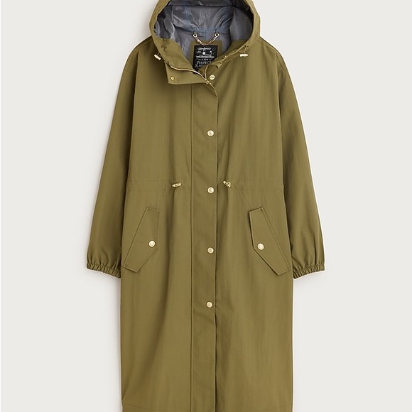 J. Crew Jackets & Blazers - J. Crew Olive Utility Jacket with Hood